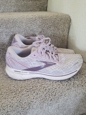 Brooks Women's Ghost Running Shoes - Light Lavender Size 9